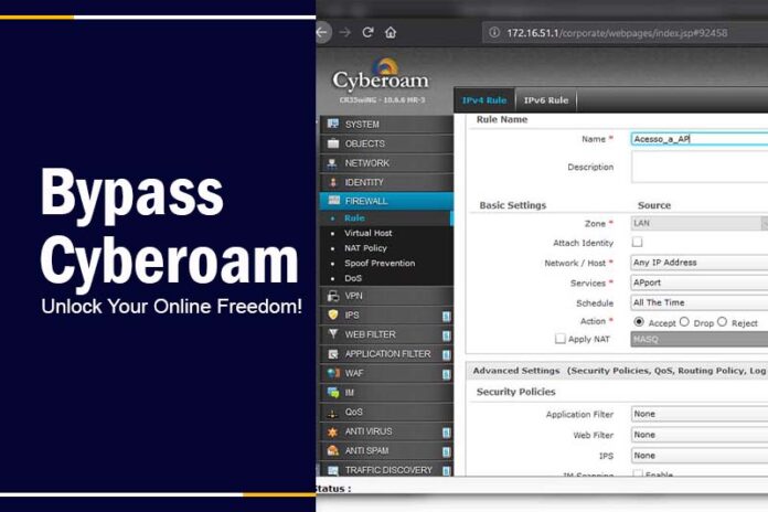 bypass cyberroam