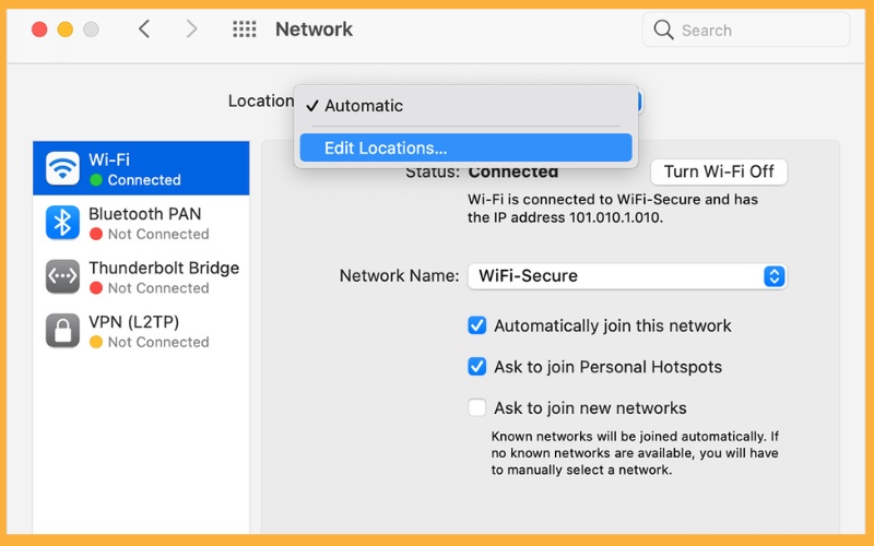 MacOS Proxy Setup